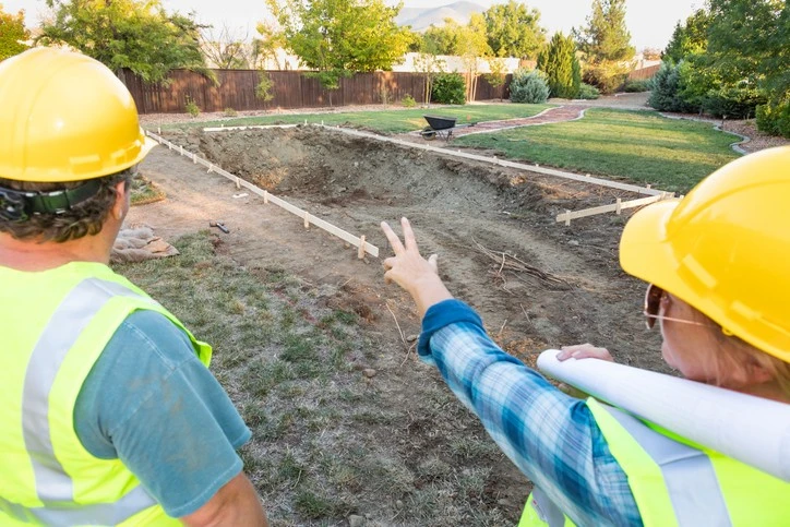 Pool Construction Process - Katy, TX