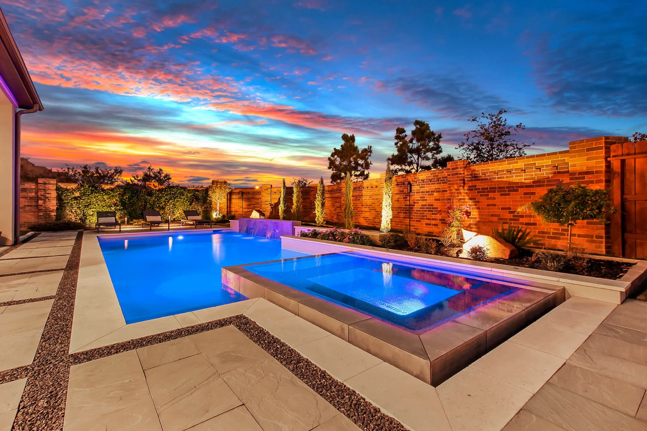in-ground pool builder in Houston